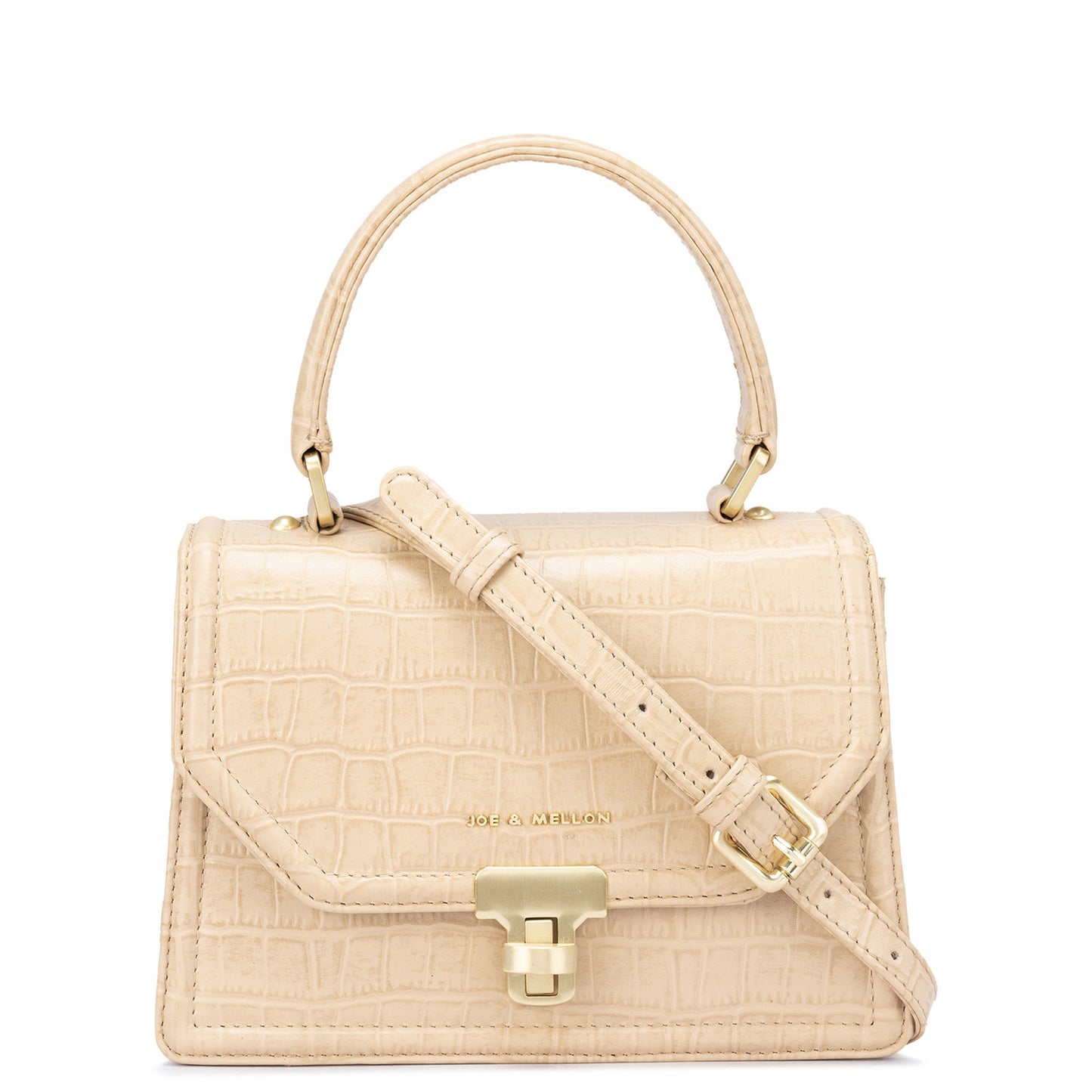 Olga Satchel Bag- Beige