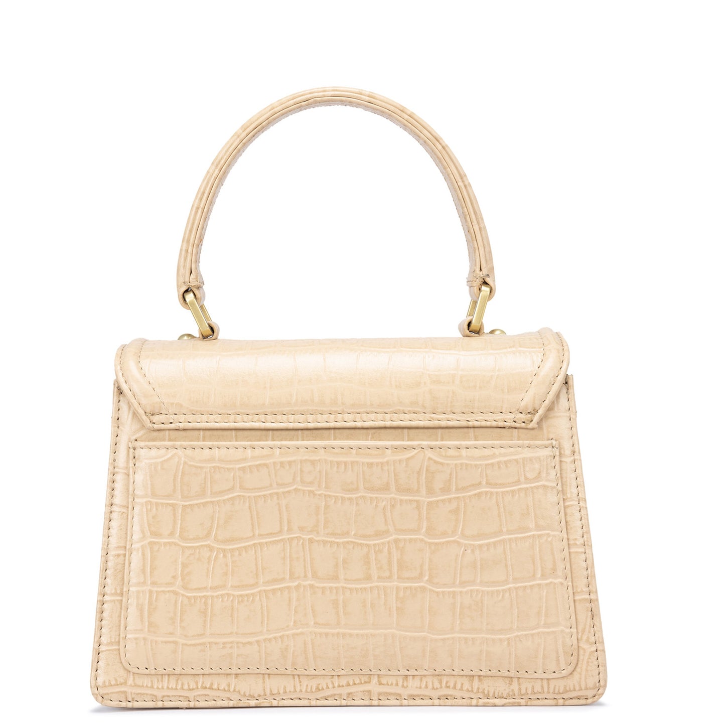 Olga Satchel Bag- Beige