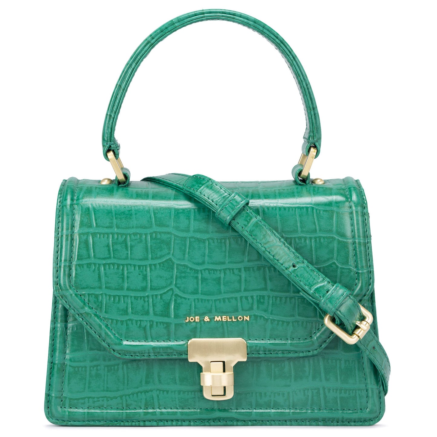 Olga Satchel Bag-Green