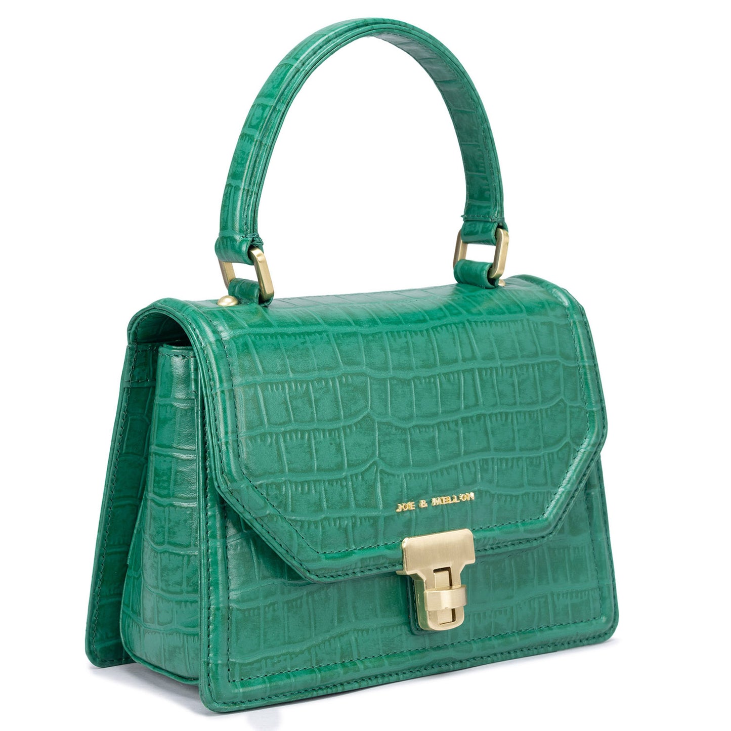 Olga Satchel Bag-Green