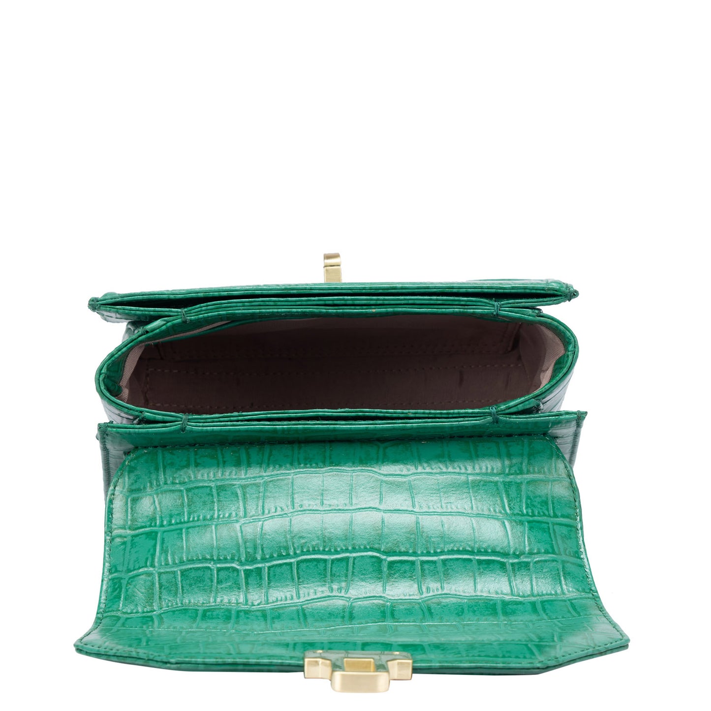 Olga Satchel Bag-Green