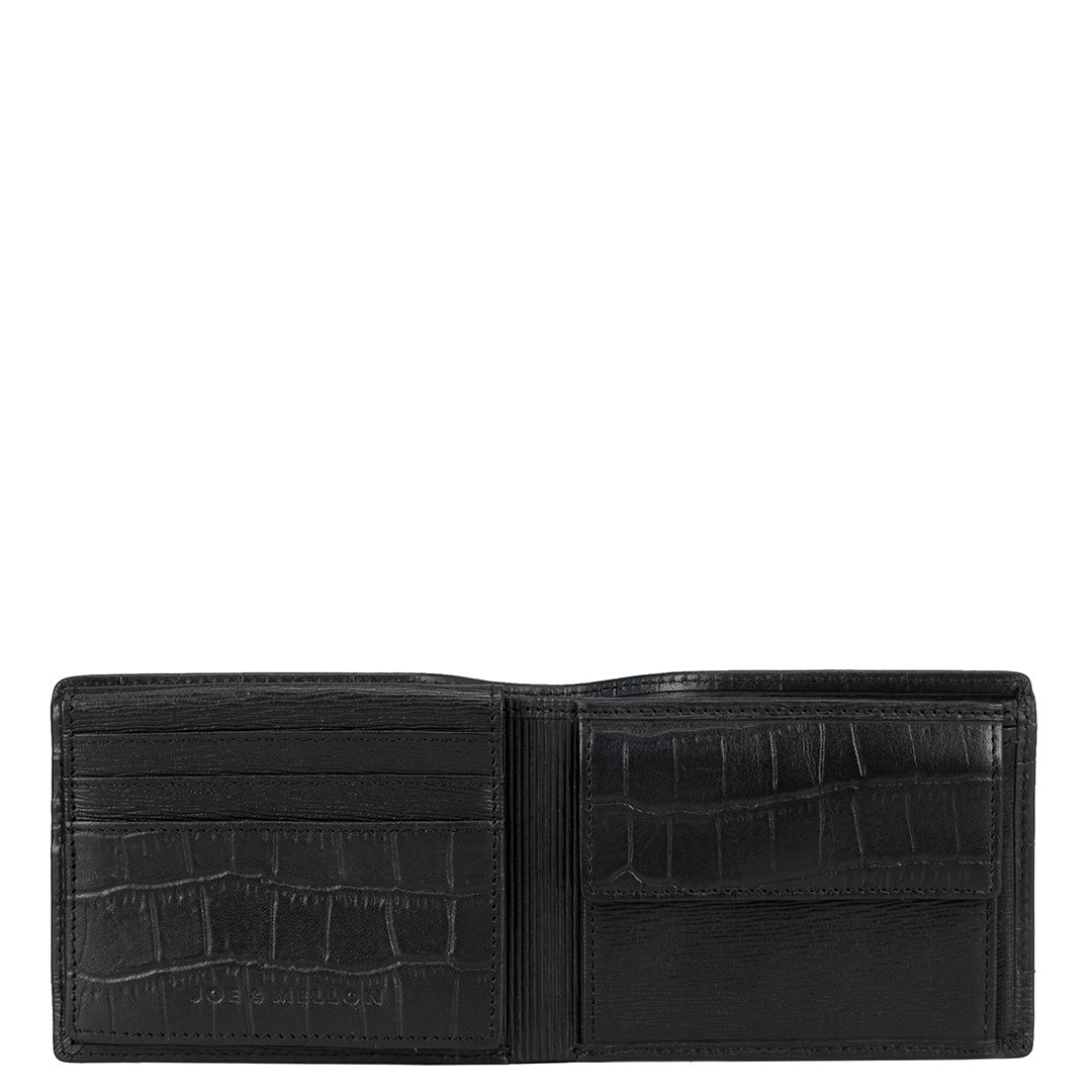 Locus Men Wallet & Belt Gift Set- Black