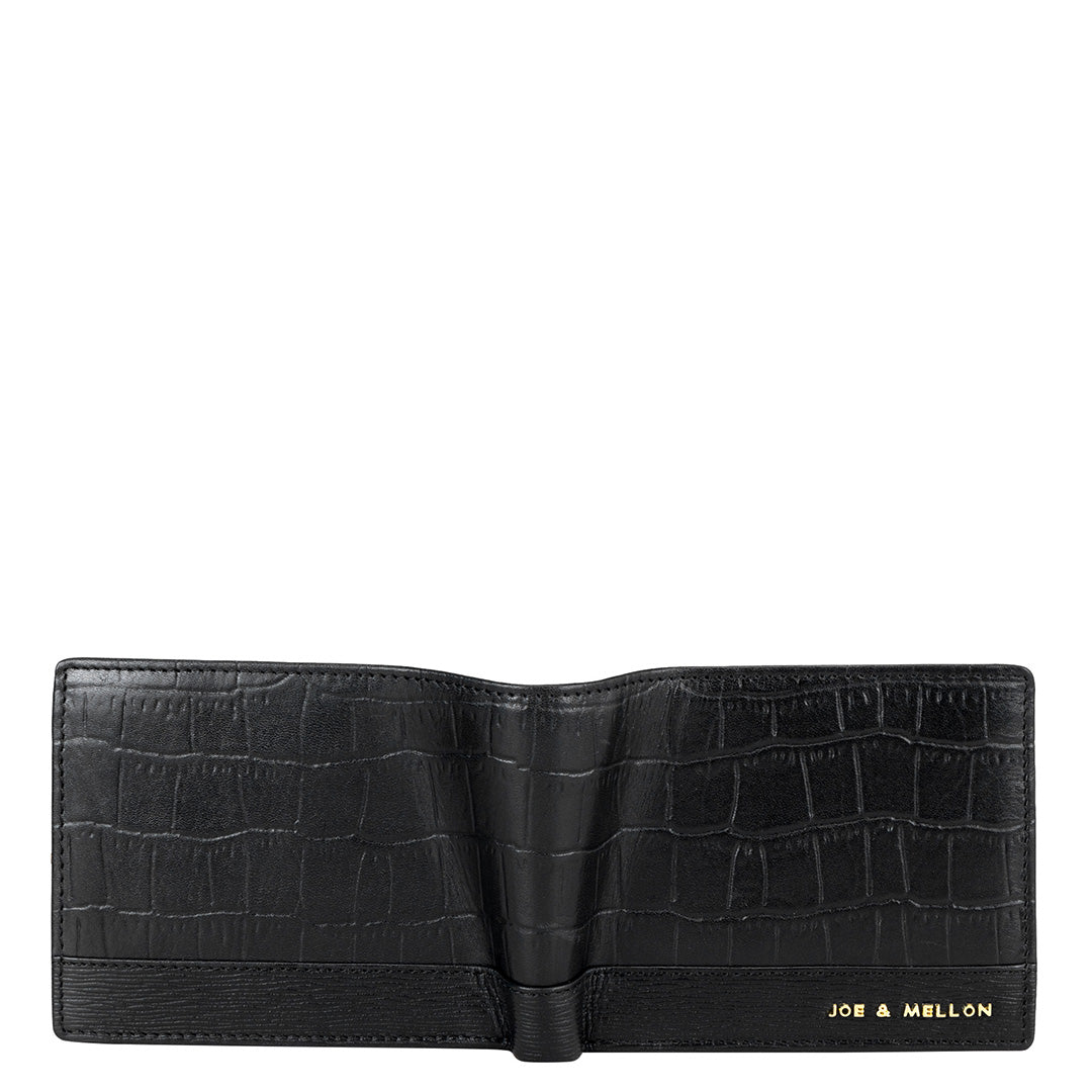 Locus Men Wallet & Belt Gift Set- Black