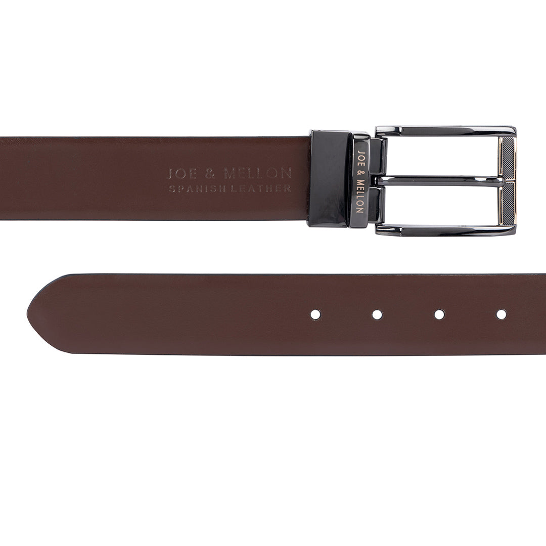 Locus Men Wallet & Belt Gift Set- Black