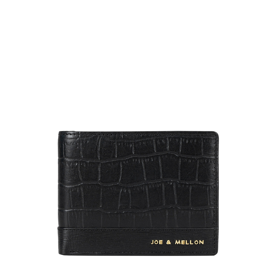Locus Men Wallet & Belt Gift Set- Black