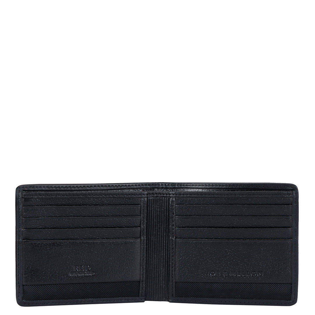 Cion Men Wallet & Ladies Wallet Gift Set- Black