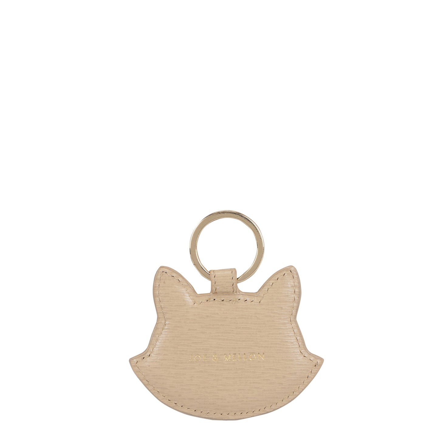 Riley Key Chain- Beige & Blue