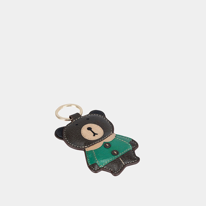 Nixi Key Chain- Brown & Green