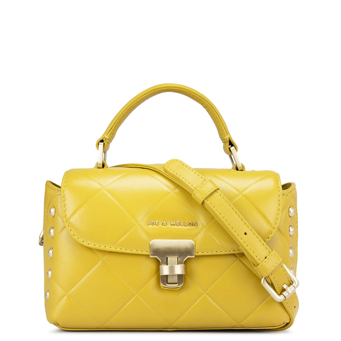 Catherine Satchel Bag- Yellow