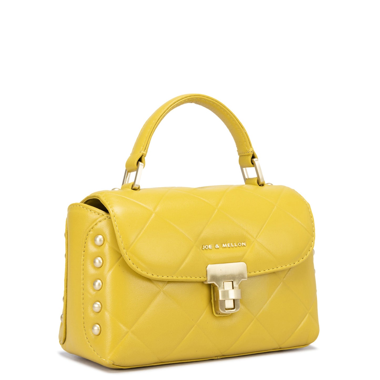 Catherine Satchel Bag- Yellow