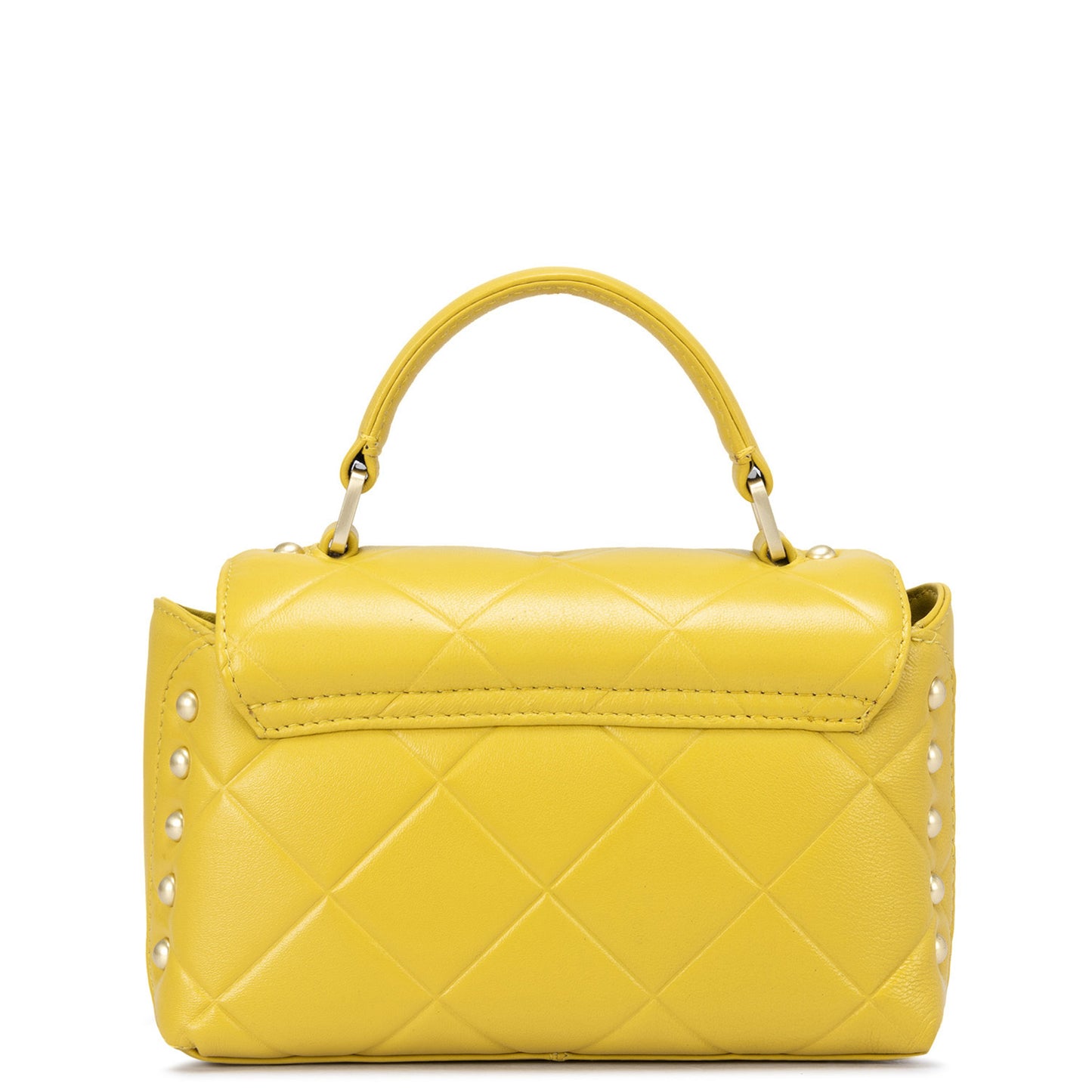 Catherine Satchel Bag- Yellow