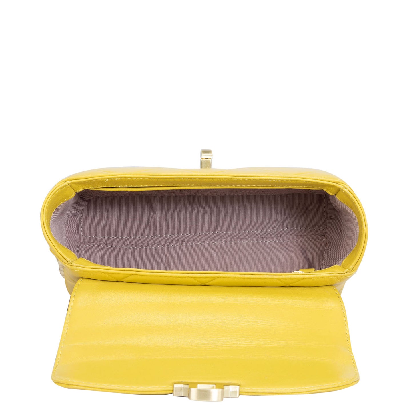 Catherine Satchel Bag- Yellow