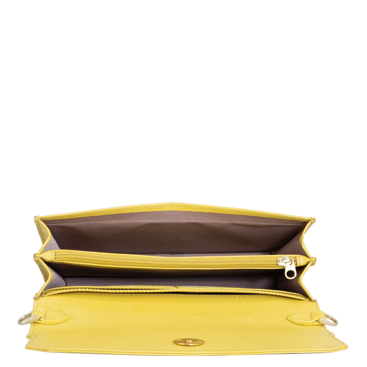 Mili Ladies Sling Wallet-Yellow