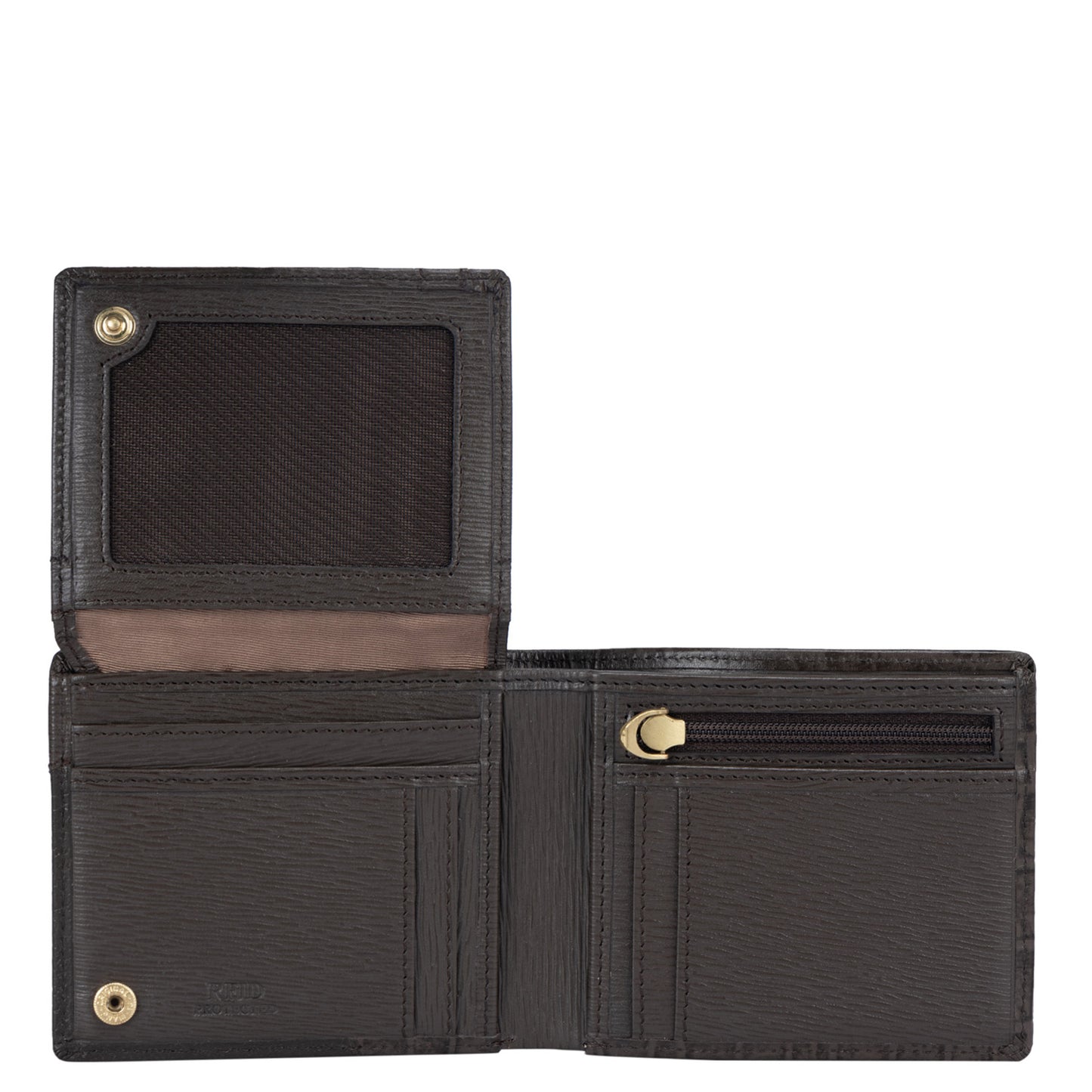 Carl Men's Wallet- Brown