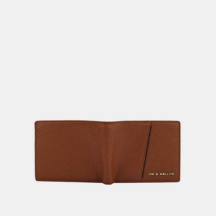 Milo Mens Wallet - Cognac