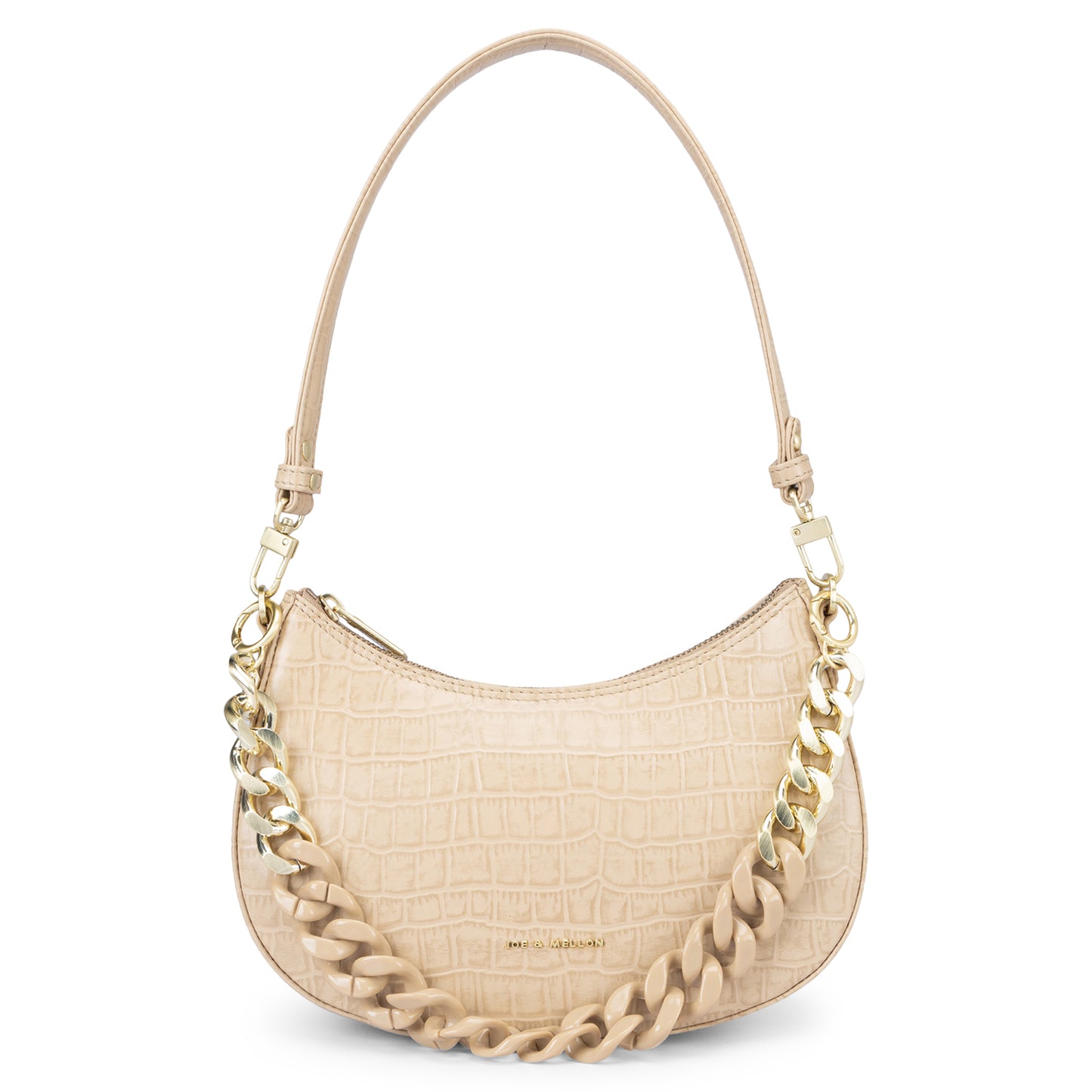 Emma Baguette Bag - Beige