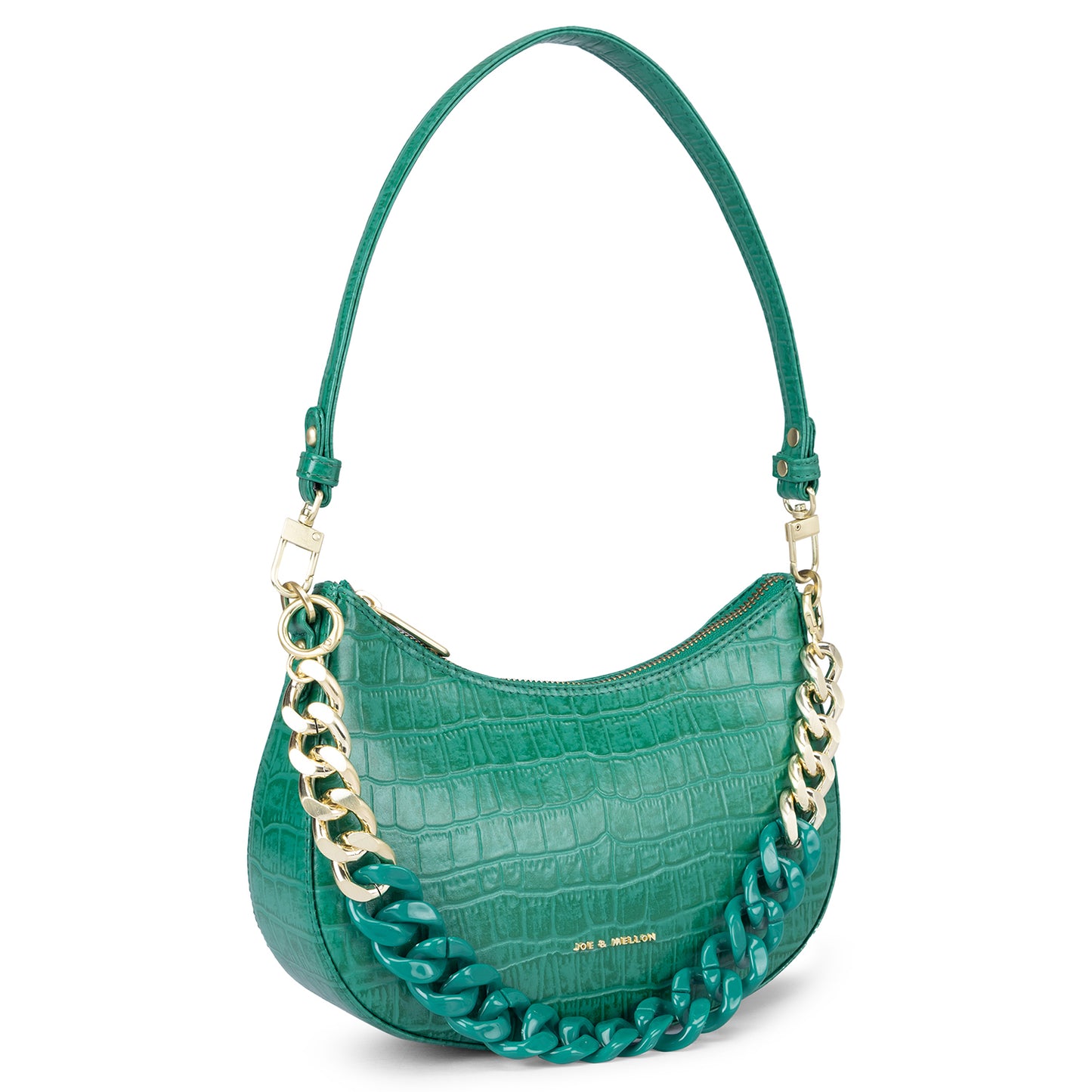 Emma Baguette Bag - Green