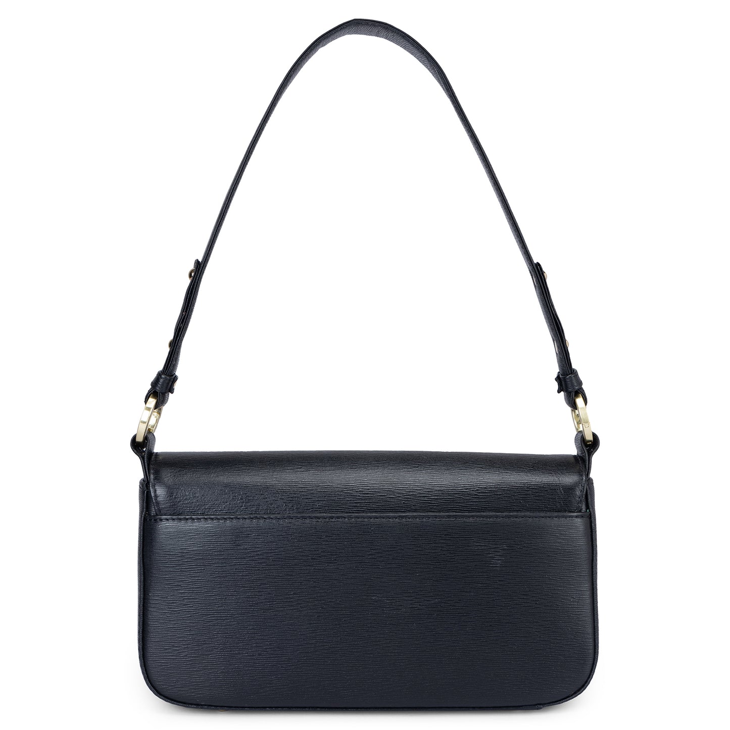 Eva Baguette Bag - Black