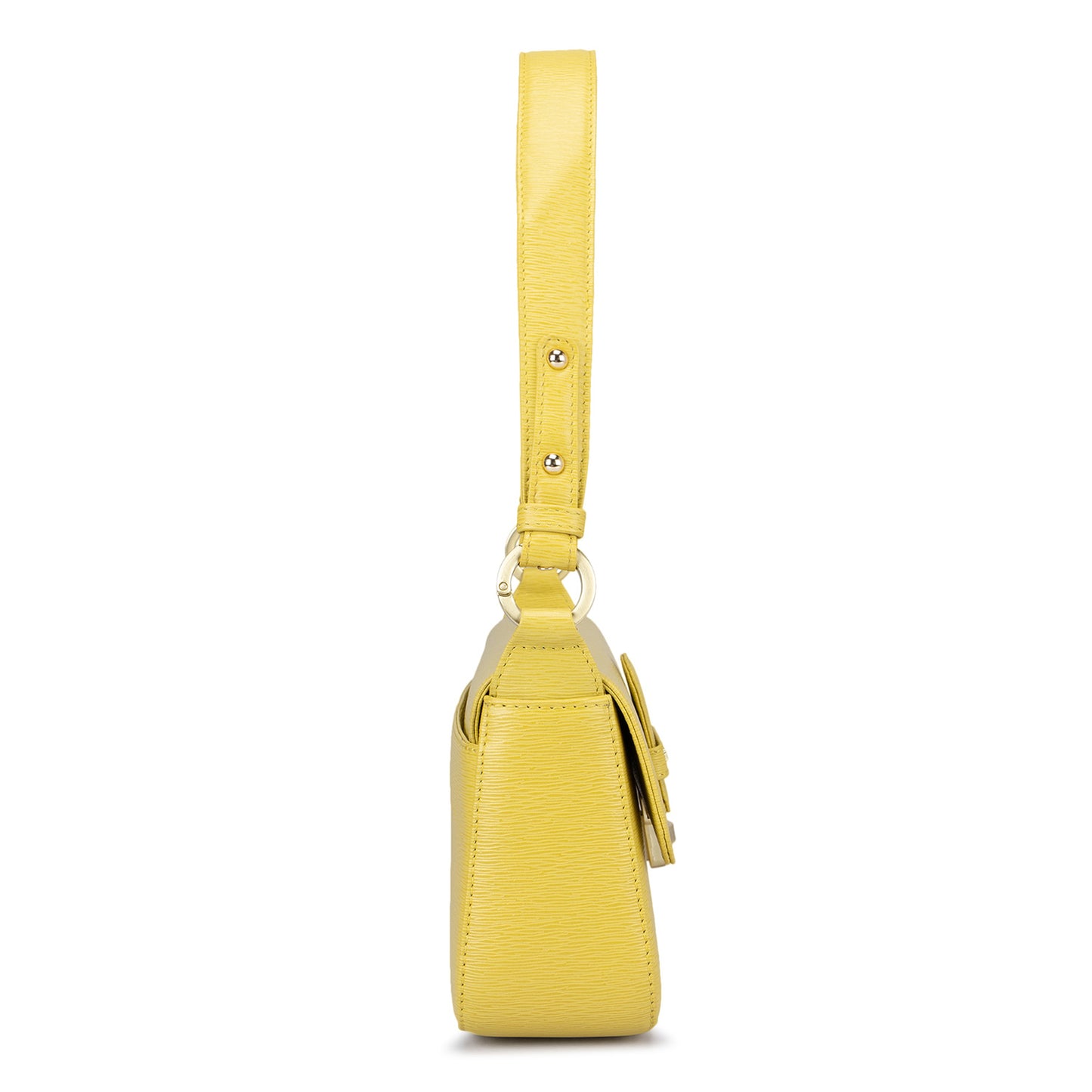 Eva Baguette Bag - Yellow