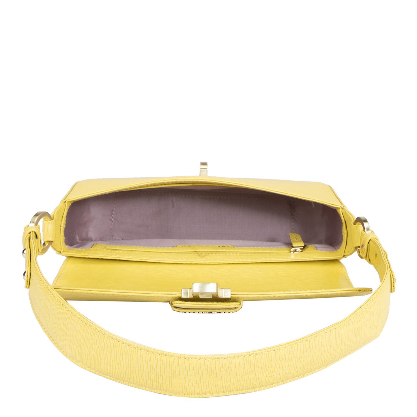 Eva Baguette Bag - Yellow
