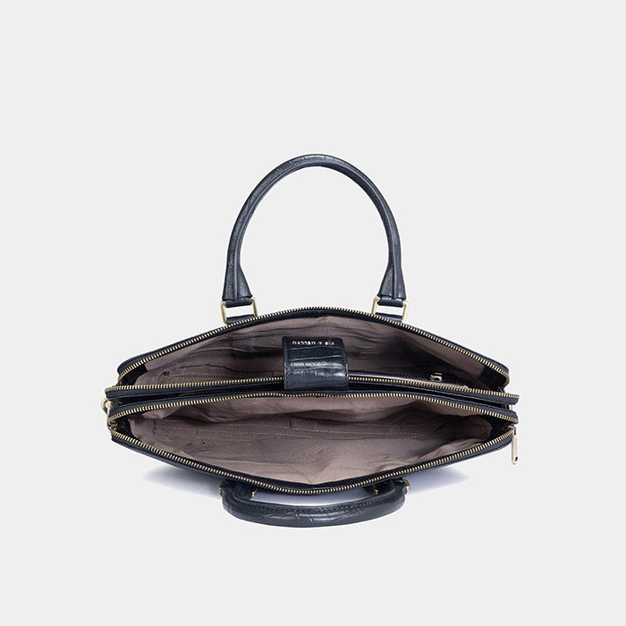 Heritage Laptop Bag - Black