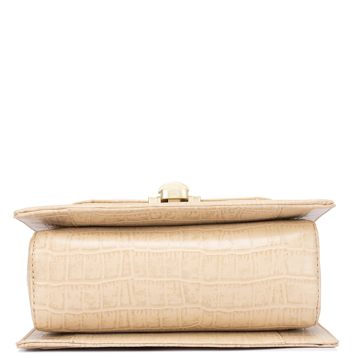 Olga Satchel Bag- Beige
