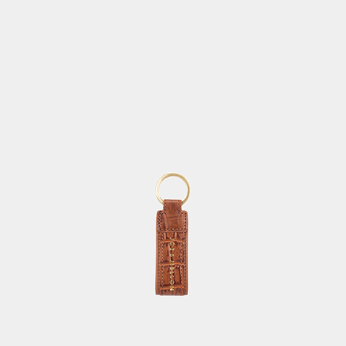 Arden Mens Wallet & Key Chain Gift Set- Cognac