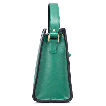 Michelle Satchel Bag-Green