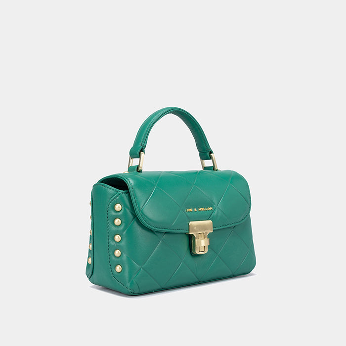 Eva Satchel Bag-Green