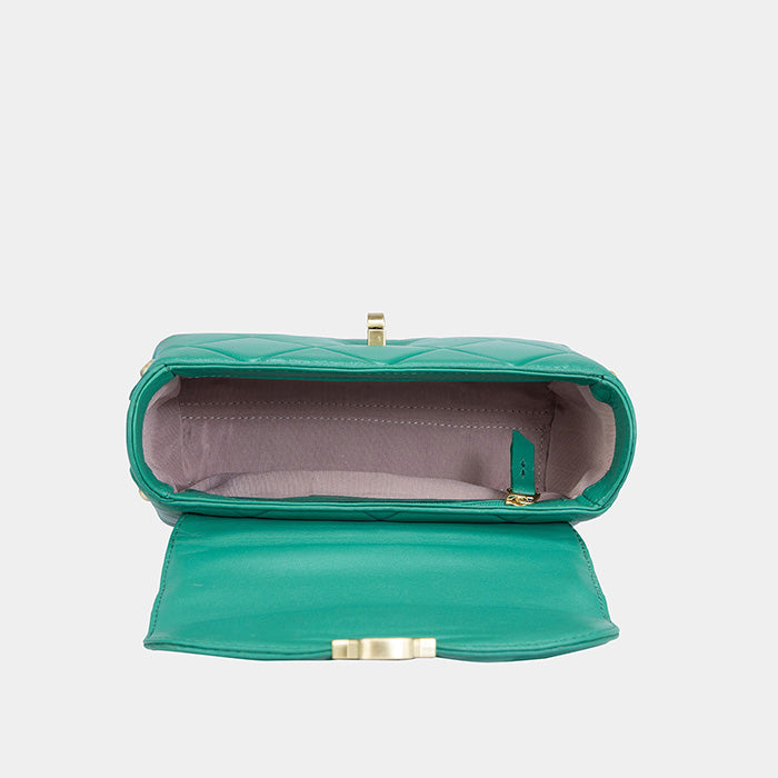 Eva Satchel Bag-Green