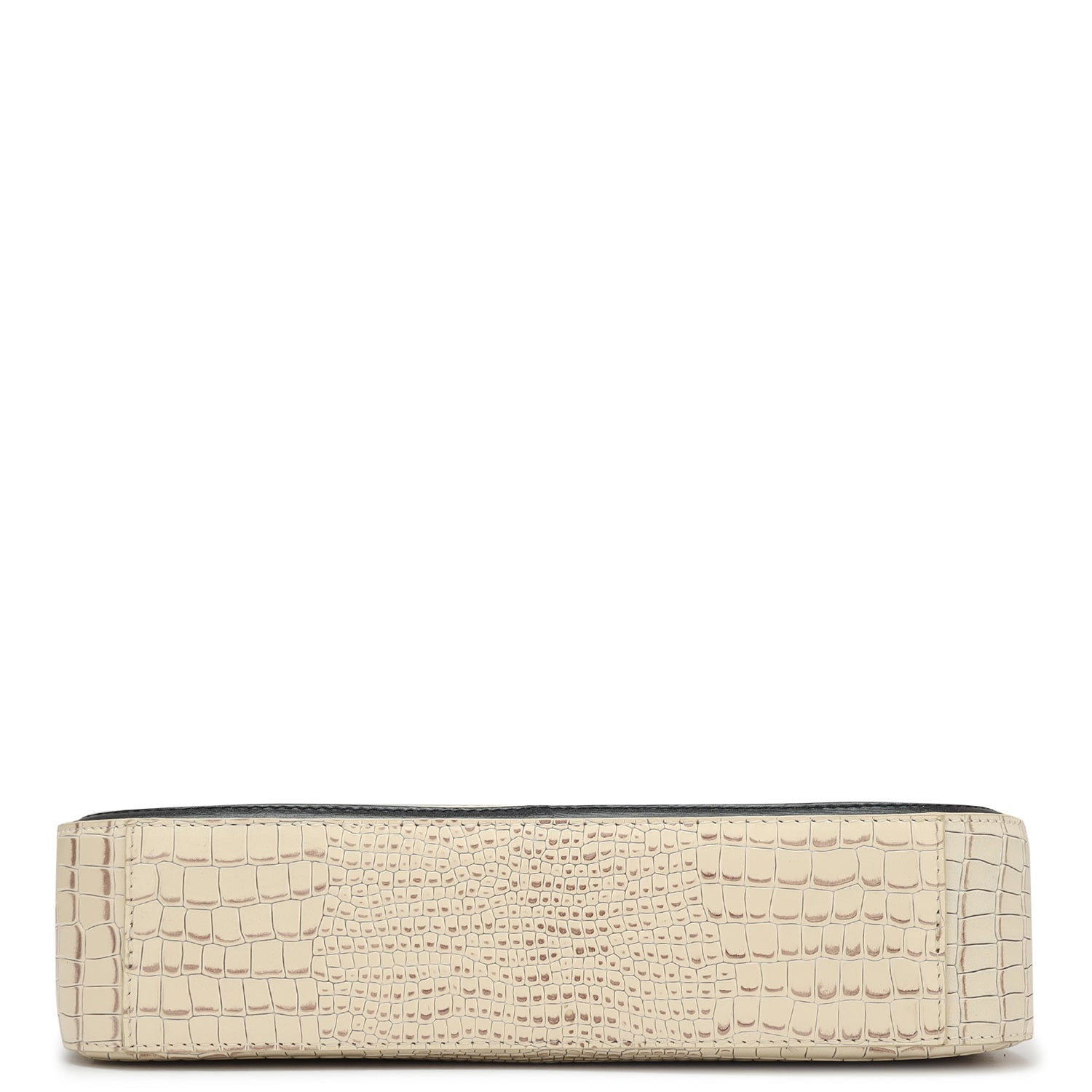 Frost Croco Leather Baguette