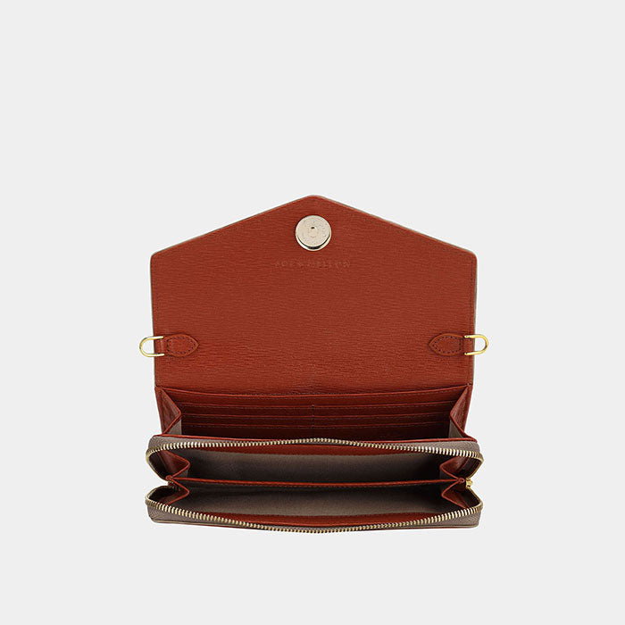 Billie Ladies Wallet - Cognac