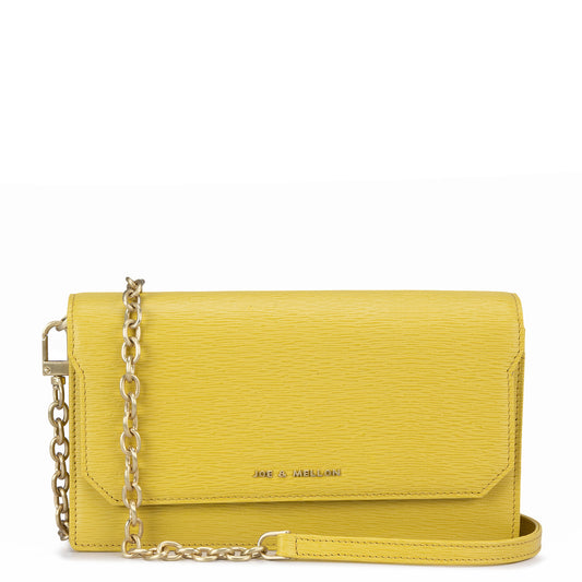 Mili Ladies Sling Wallet-Yellow