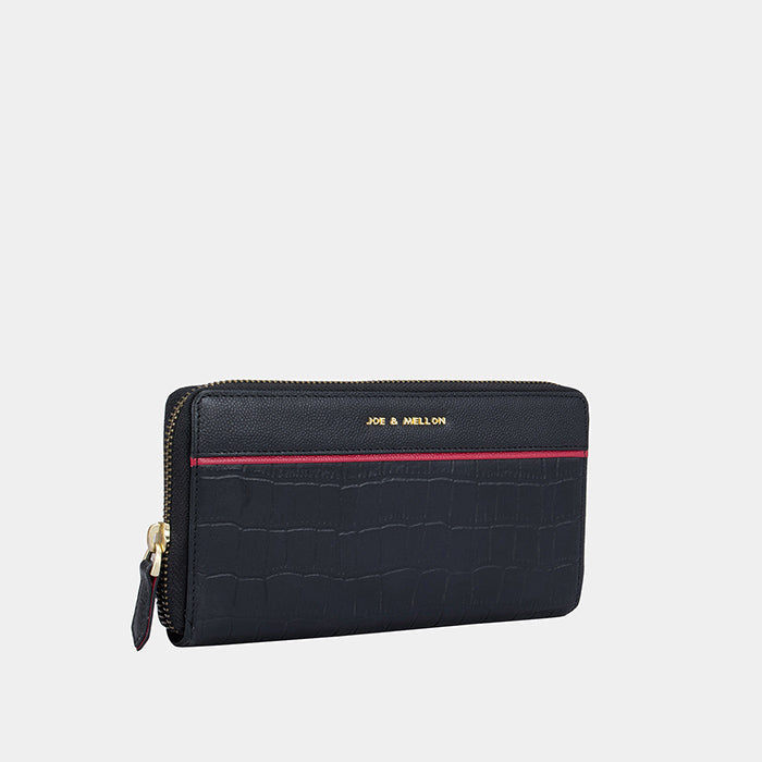 Maylee Ladies Wallet-Black