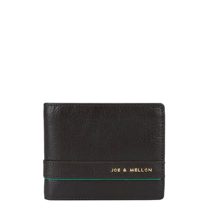 Liam Men's Wallet- Brown