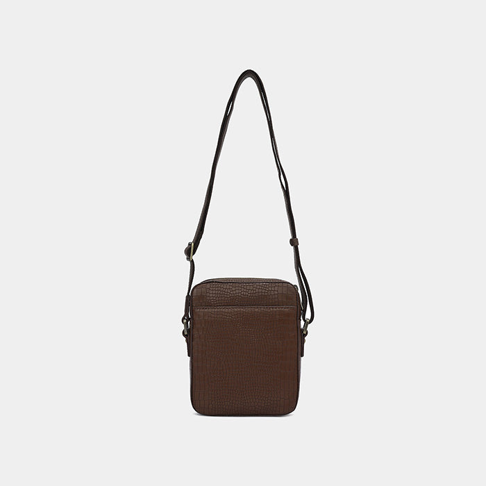 Palmer Men Sling Bag - Brown