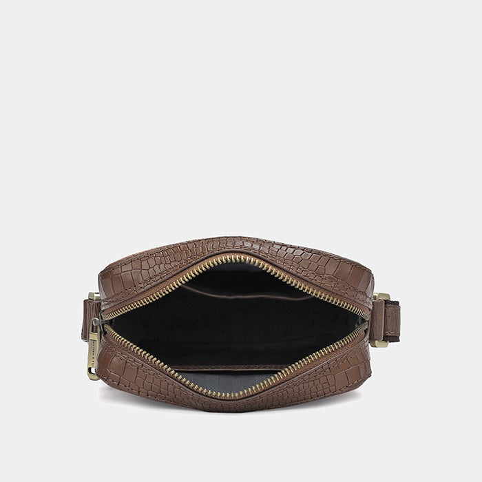 Palmer Men Sling Bag - Brown