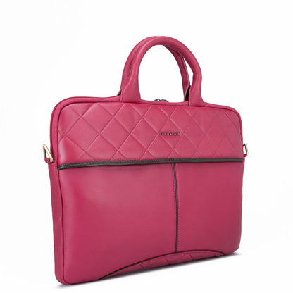 Massimo Laptop Sleeve- Pink
