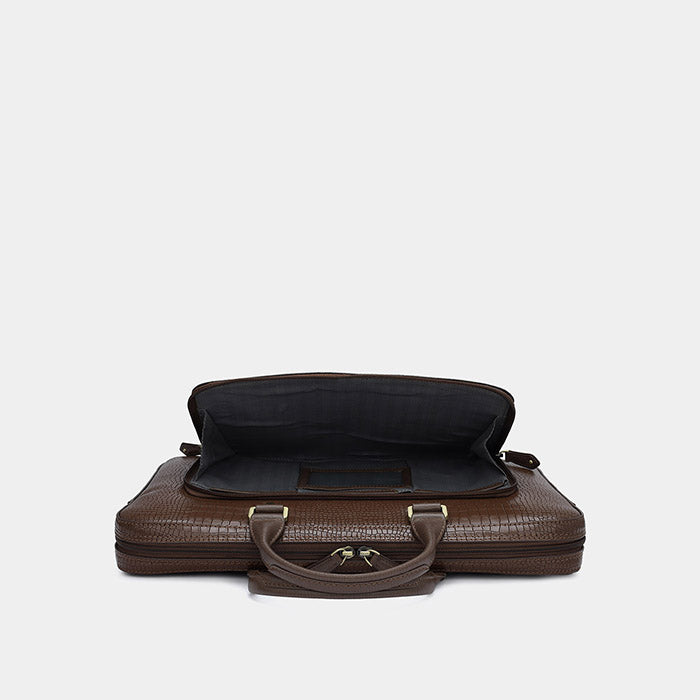 William Sl Computer Sleeve - Brown