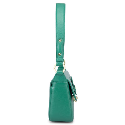 Eva Baguette Bag - Green