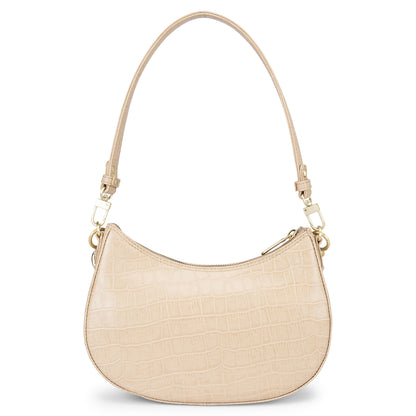 Emma Baguette Bag - Beige