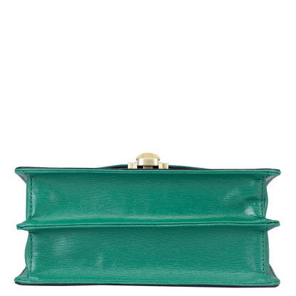 Grace Sling Bag - Green & Black