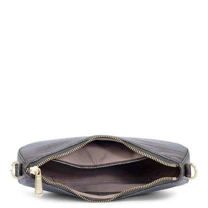 Emma Baguette Bag - Grey