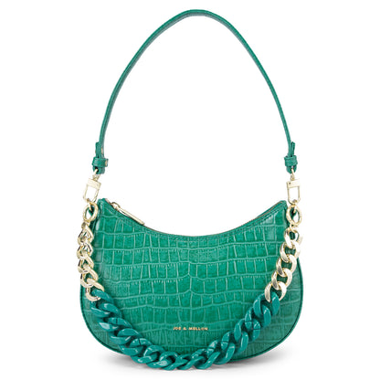 Emma Baguette Bag - Green