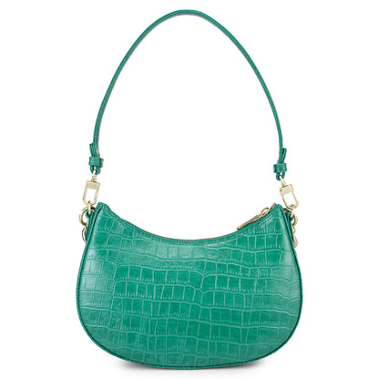 Emma Baguette Bag - Green