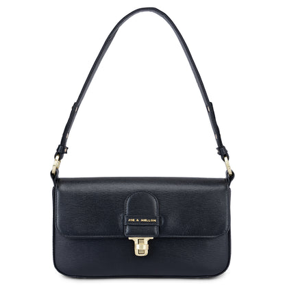 Eva Baguette Bag - Black