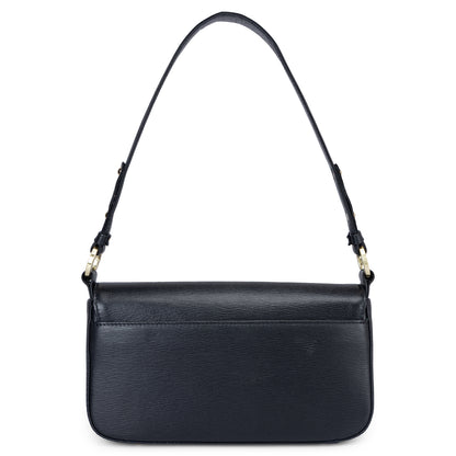 Eva Baguette Bag - Black