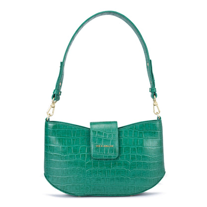 Donna Baguette Bag - Green