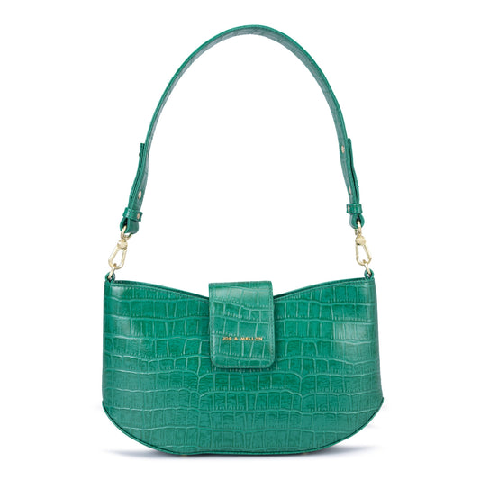 Donna Baguette Bag - Green