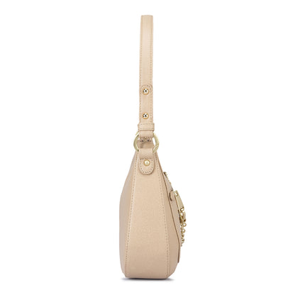 Elyn Baguette Bag - Beige